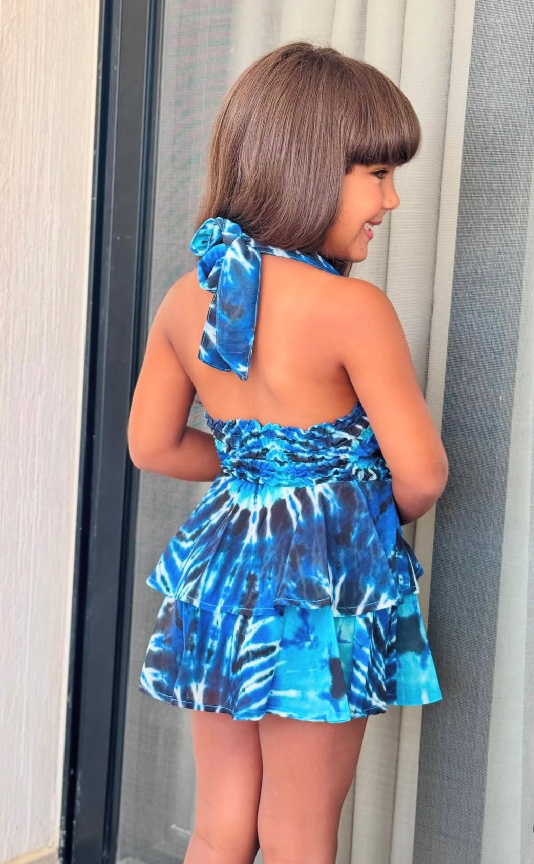 Ocean breeze halter dress